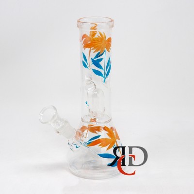 WATER PIPE SINGLE PERC HAND PAINT PR1047 1CT